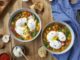 Hearty Vegetable Soup Topped With Eggs by Chef Kimberly Lallouz