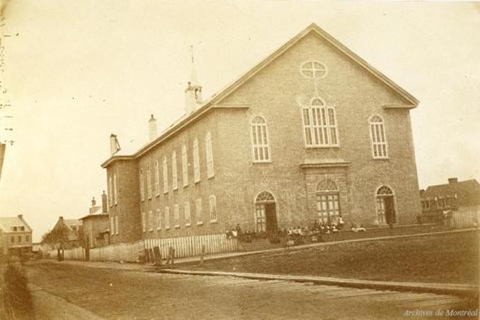 1866-Before-Church of St Sauveur