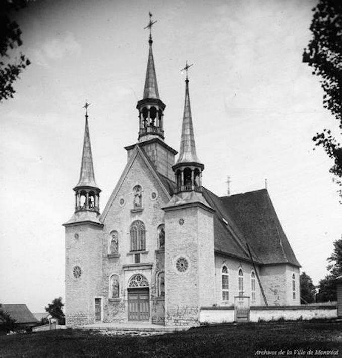 1900s-Church of the Holy Family-Ile d'Orleans