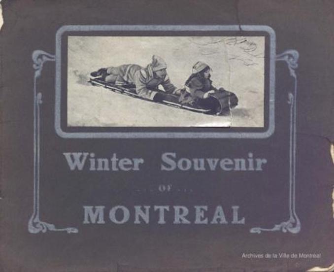 1900s-Winter Souvenir of Montreal
