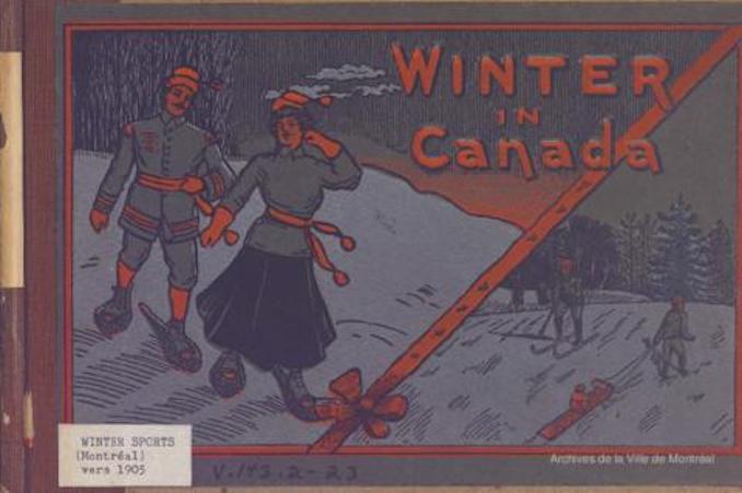 1900s-Winter Souvenir of Montreal