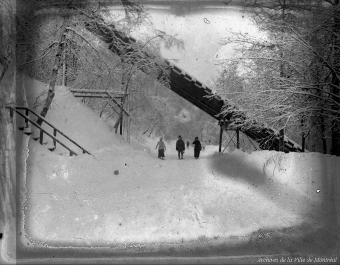 1917-Montreal Mont-Royal funicular