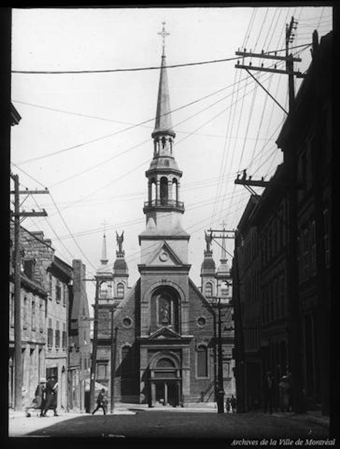 1930-Montreal-Notre Dame de Bonsecours Church