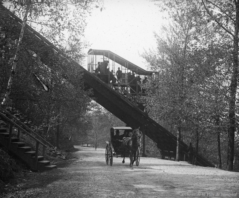 1910-Le funiculaire du Mont-Royal
