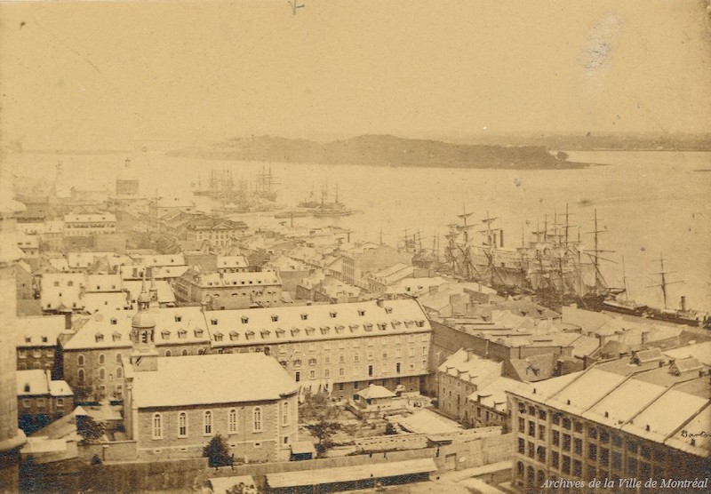 1864-Port de Montréal : John Henry Barton