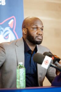 Joel Anthony Speaking with Media