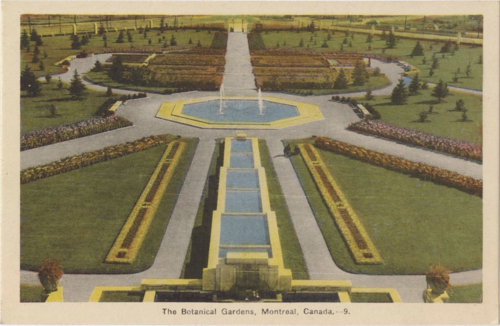 1942 - Jardins botaniques, Montréal, Canada
