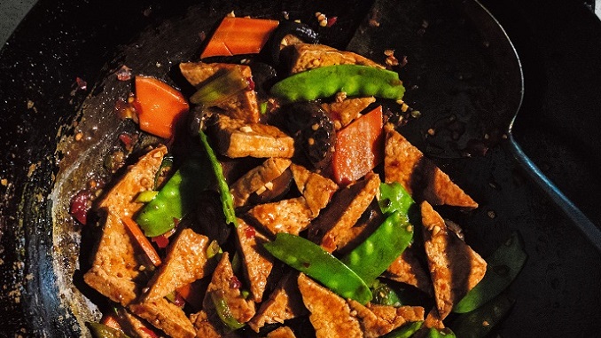 Homestyle Braised Tofu from The Vegan Chinese Kitchen