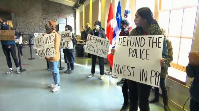 Defund the Police Montreal