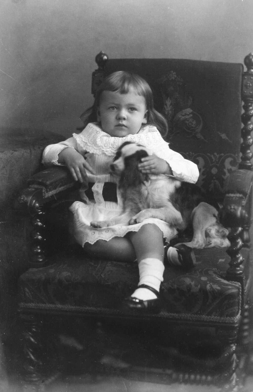 1882 - Master Hickson and dog, Montreal