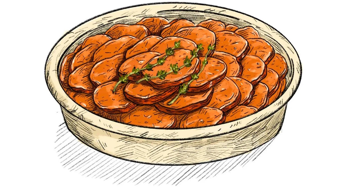 Recipe for Spiced Sweet Potato Anna