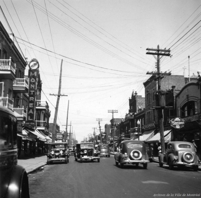 Photographies anciennes de la rue Saint Hubert (19201977)