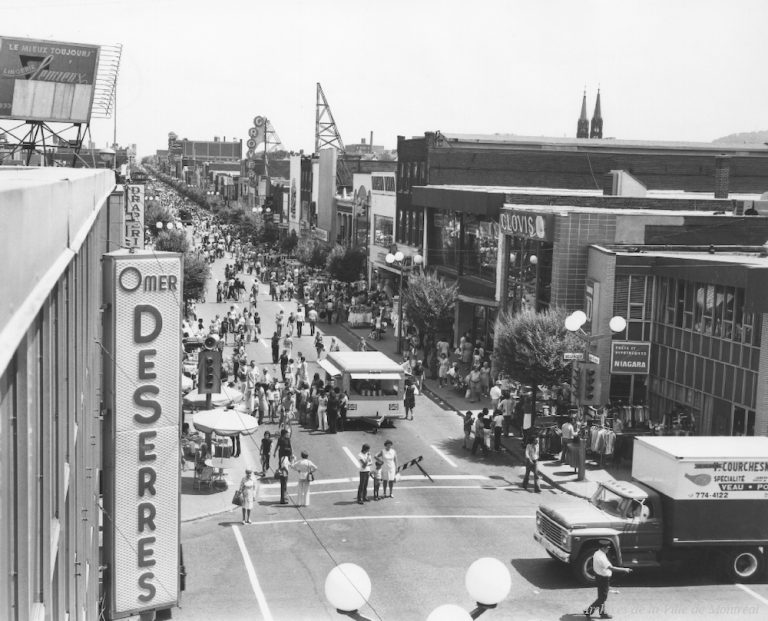 Photographies anciennes de la rue Saint Hubert (19201977)