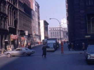 Place D'Armes in Old Montréal (1960-70)