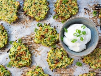 Recipe for Baked Zucchini Fritters