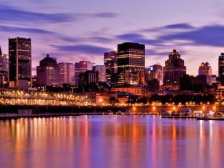 downtown montreal skyline at night photograph for featured image