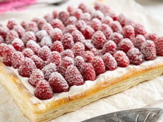 Recipe for Creamy Raspberry Tart