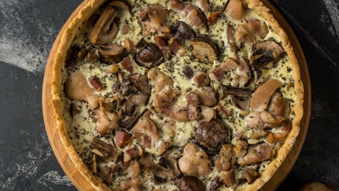 Recipe for Swedish Mushroom Tart