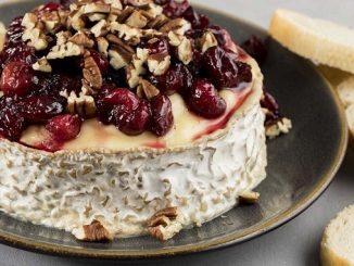 Recipe for Cranberry Rum Brie