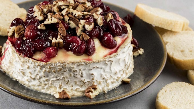 Recipe for Cranberry Rum Brie