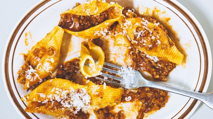 Recipe for Lamb Ragu with Conchiglioni