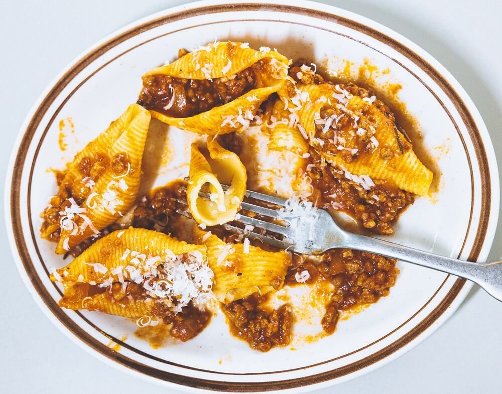 Recipe for Lamb Ragu with Conchiglioni