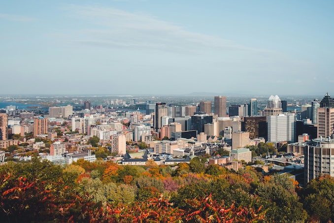 Montreal skyline photo