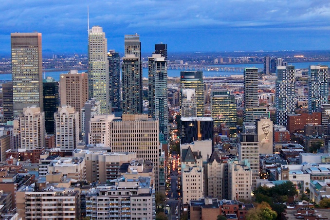 Montreal skyline photo