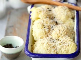 Recipe for Cauliflower au Gratin