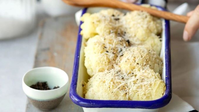 Recipe for Cauliflower au Gratin