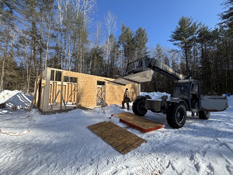 Duval Construction building at Wildwood Nature Escape