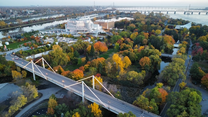 Casino de Montréal during fall in Montreal, Canads.