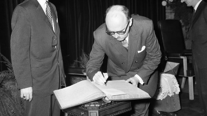 Old Photographs of Mayor Jean Drapeau (1954-1981)