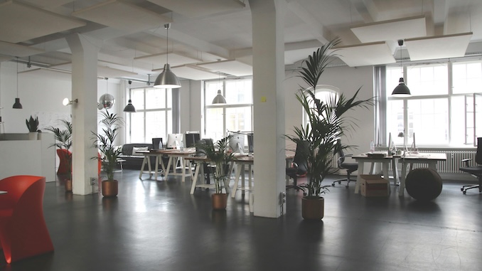 Clean office space