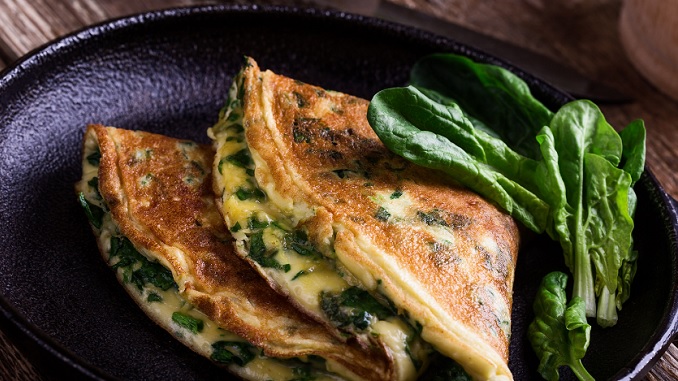 Recipe for Spanish Omelet with Egg Whites