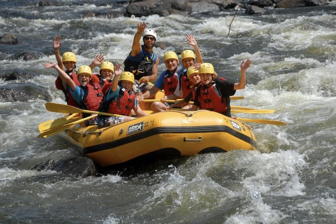 Where to go whitewater rafting near montreal