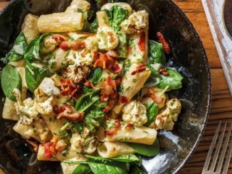 Recipe for Creamy Cauliflower Pasta