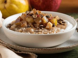 Apple and Pear Steel Cut Oats