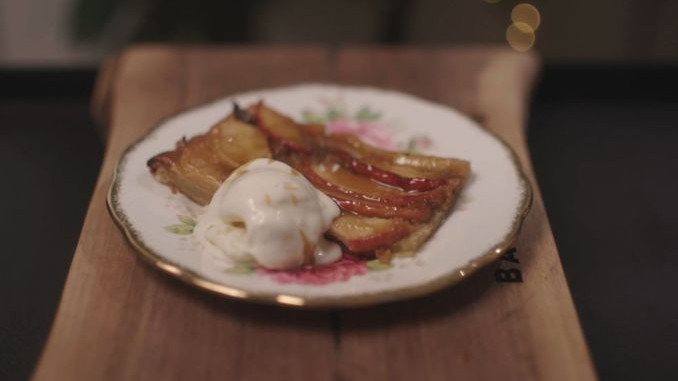 Recipe for Miso Apple Tart