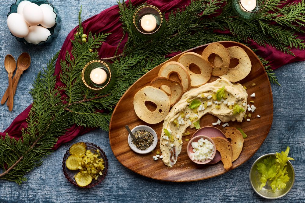 Recipe for Egg Dip Platter