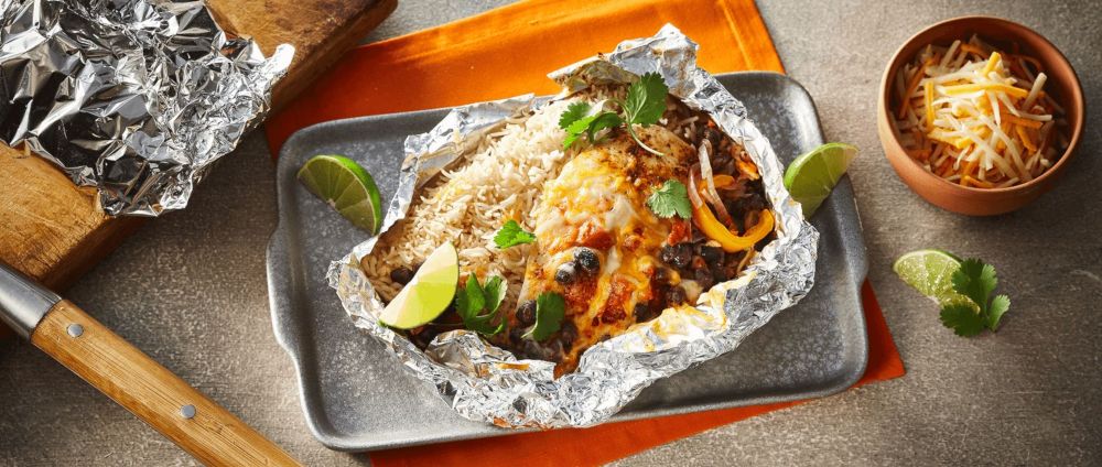 Recipe for Southwest Chicken Papillote