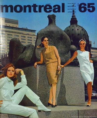 Old Photographs of the Montréal Revue Magazine (1964-1968)