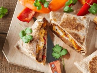 Recipe for Fajita Burger Wraps