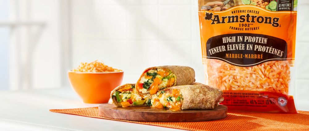 Recipe for High Protein Breakfast Wrap 