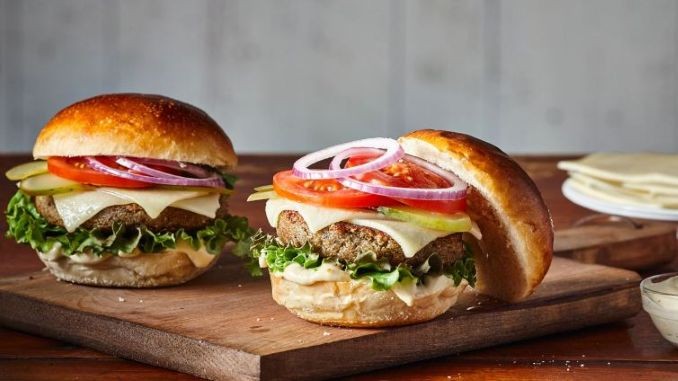 Recipe for Quinoa Burger with Havarti Cheese
