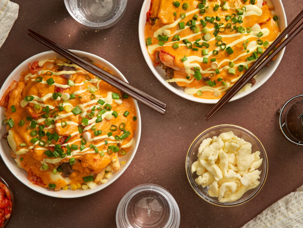Recipe for Korean Inspired Poutine with Cheese Curds